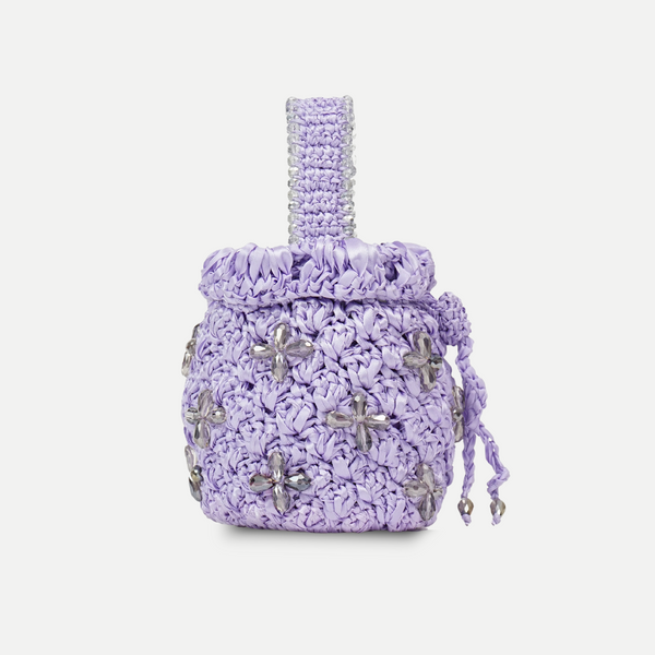 Suryo ASTRONOMI BUCKET BAG ~ SOFT LILIAC