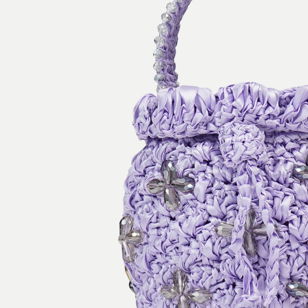 Suryo ASTRONOMI BUCKET BAG ~ SOFT LILIAC