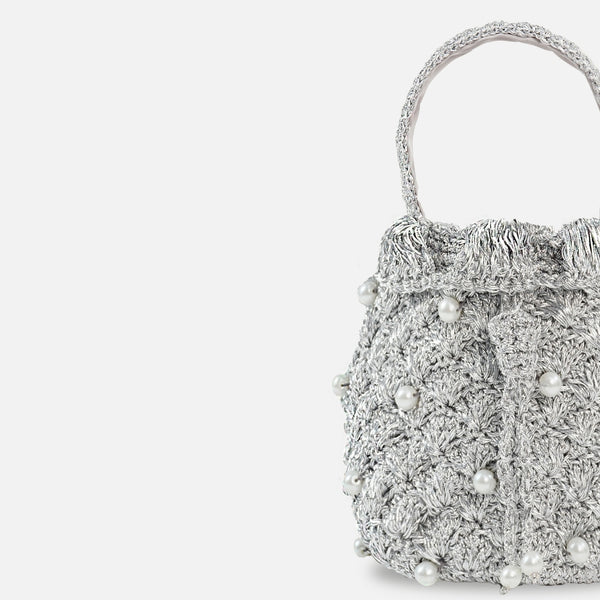 Suryo BUCKET OF PEARLS〰SILVER