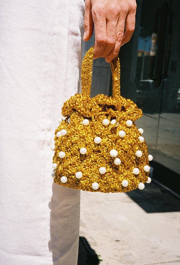 Suryo BUCKET OF PEARLS ~ VERY VERY GOLD