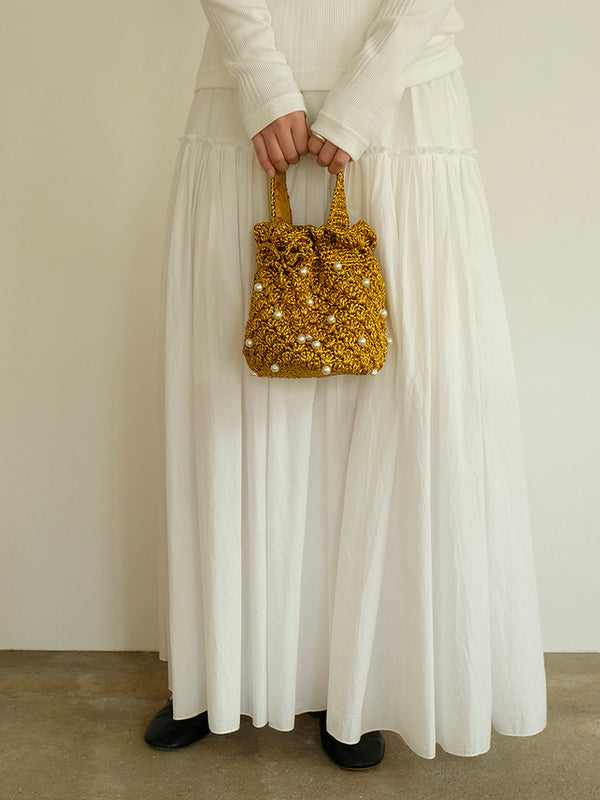 Suryo BUCKET OF PEARLS ~ VERY VERY GOLD