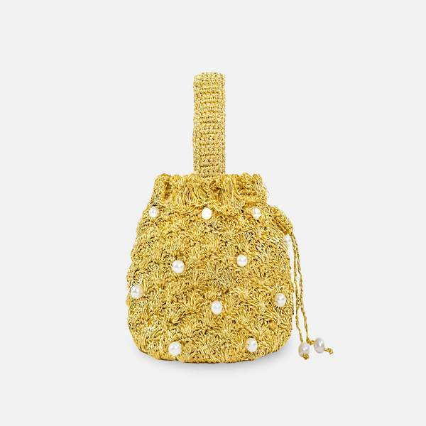 Suryo BUCKET OF PEARLS ~ VERY VERY GOLD