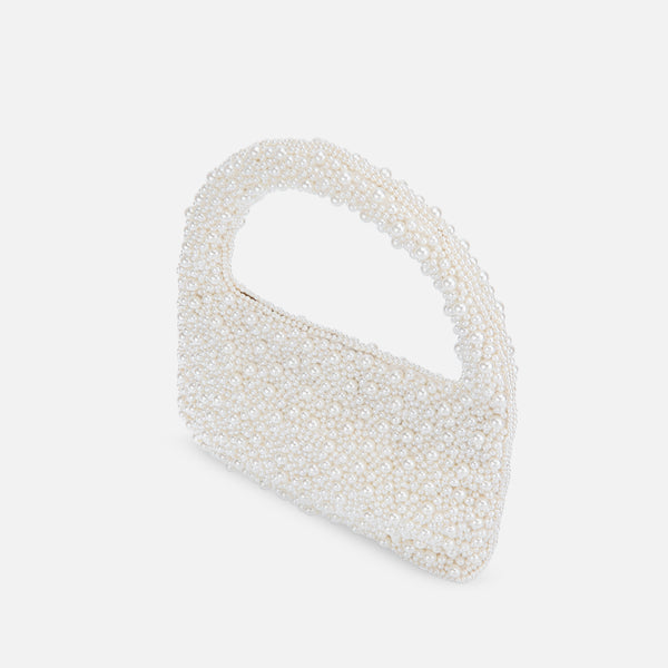 Suryo PEARLER SHOULDER BAG 〰 MUITARA WHITE