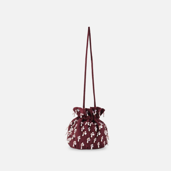 Suryo SAINT DUMPLING BAG 〰 MAROON