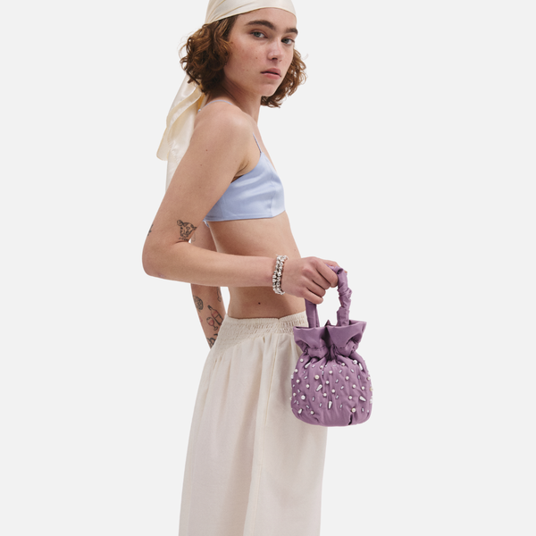 Suryo SUCI DUMPLING BAG ~ LILAC