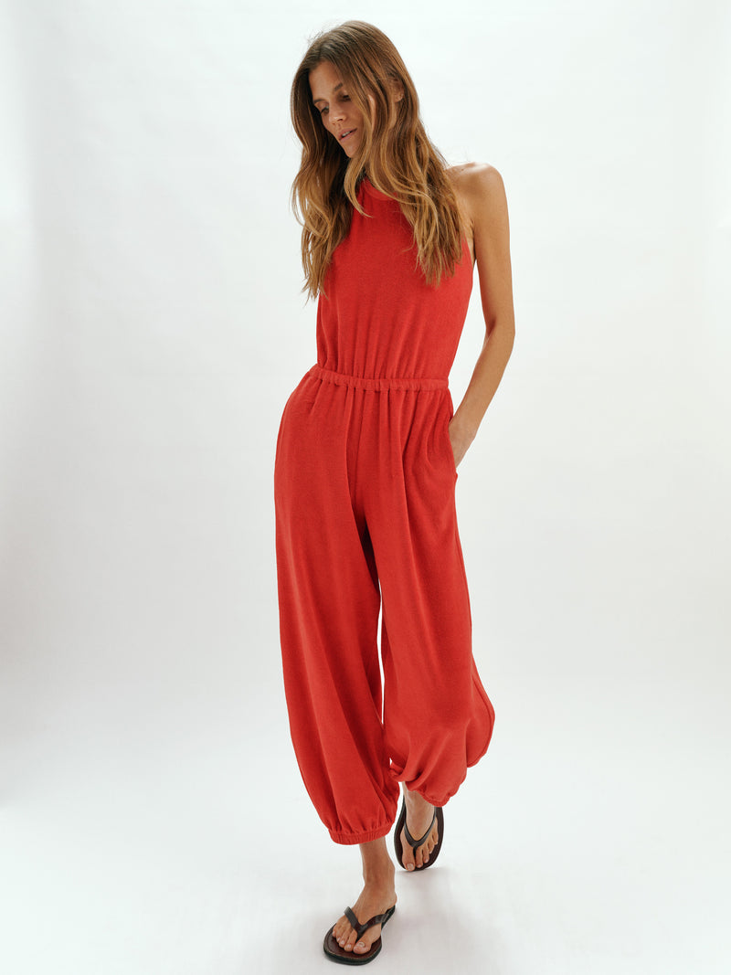 Suzie Kondi Anna Jumpsuit In Terry