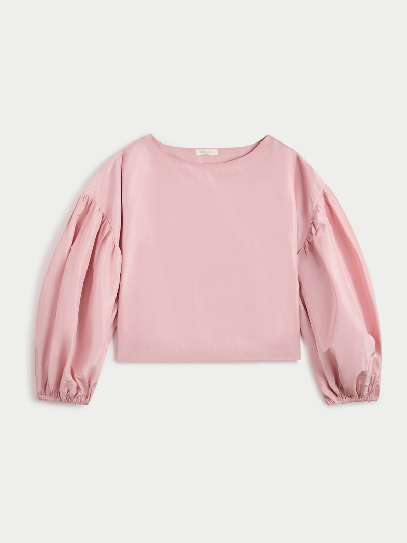 suzie kondi Balon Top in Silk Taffeta