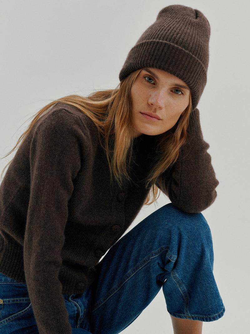 Suzie Kondi Bebe Beanie In Cashmere