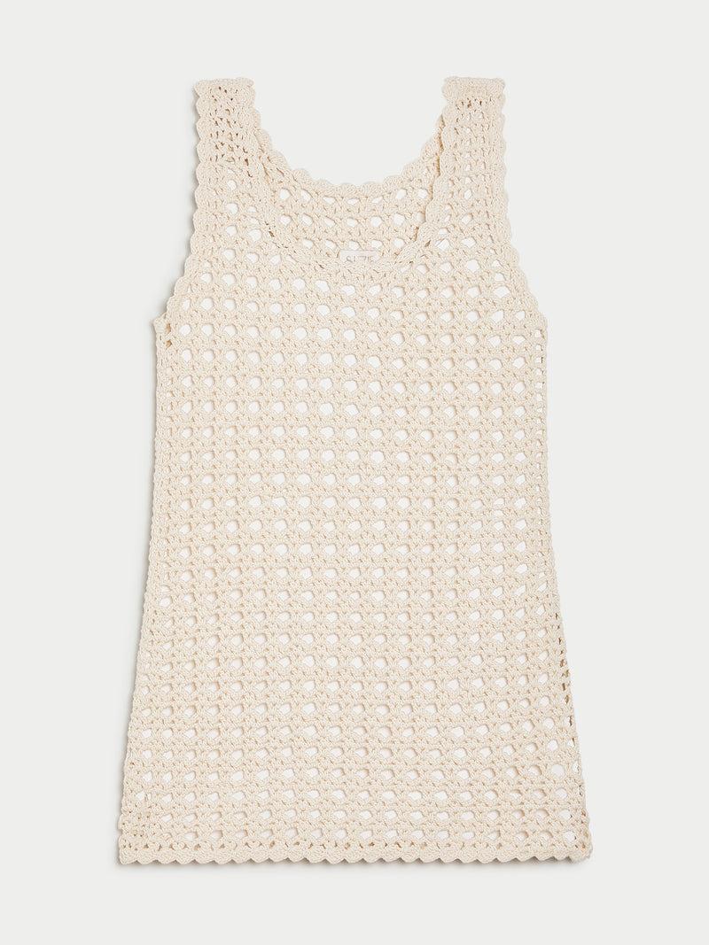 suzie kondi Carissa Dress in Crochet Cotton