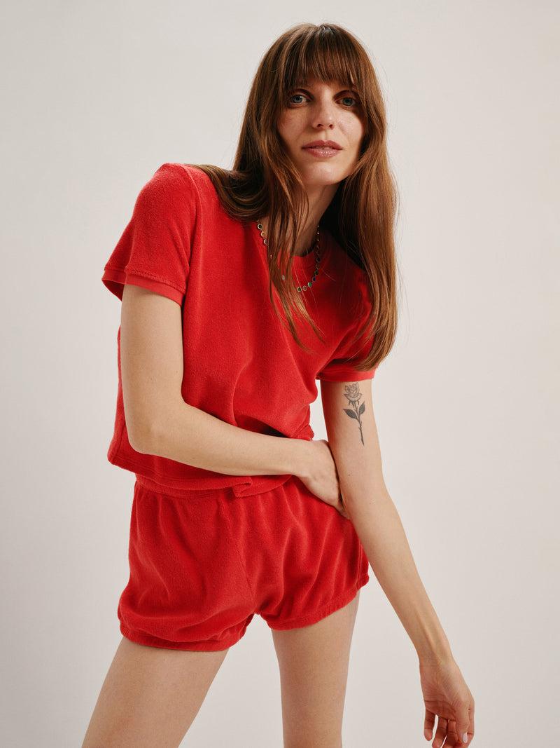 Suzie Kondi Carpi Tee In Terry
