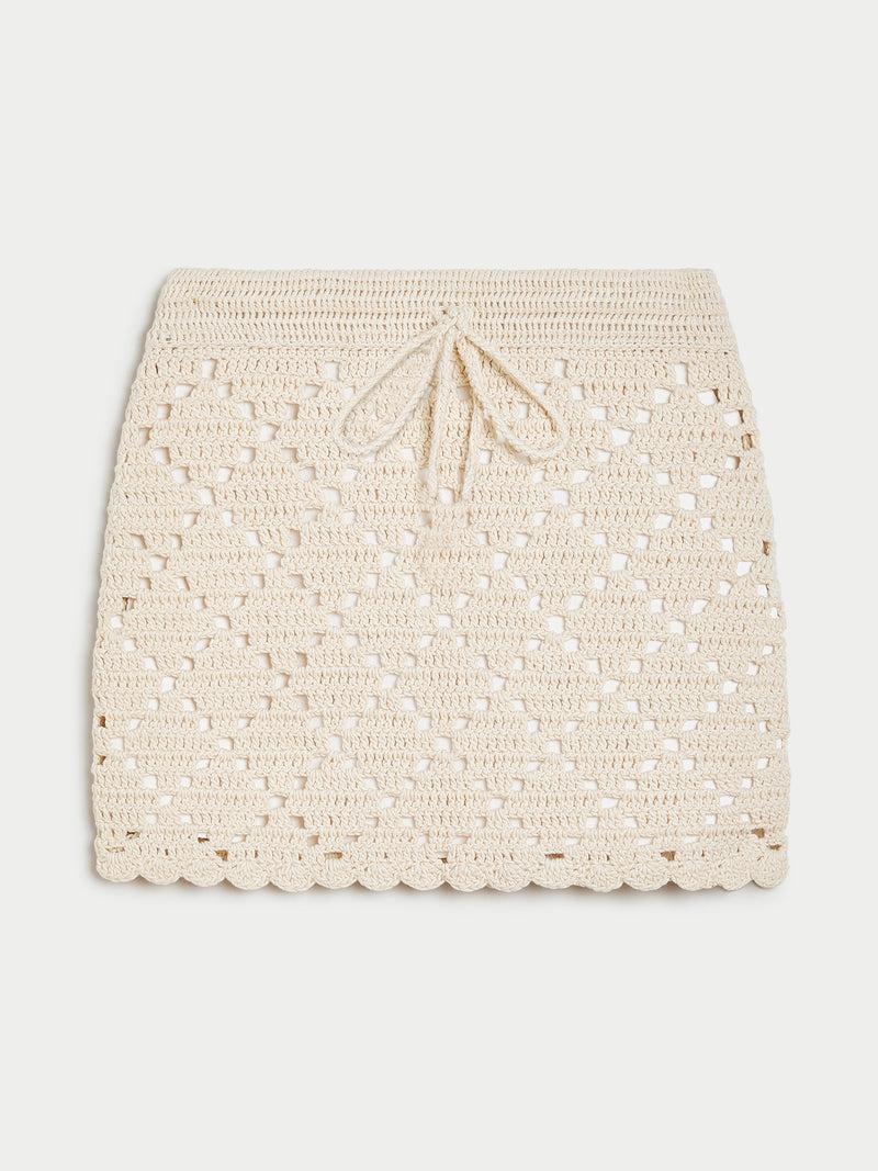 suzie kondi Charis Skirt in Crochet Cotton