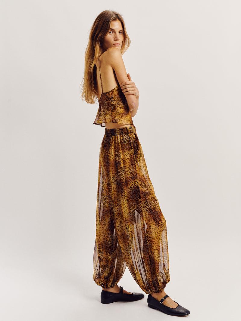 Suzie Kondi Circe Top In Silk Chiffon