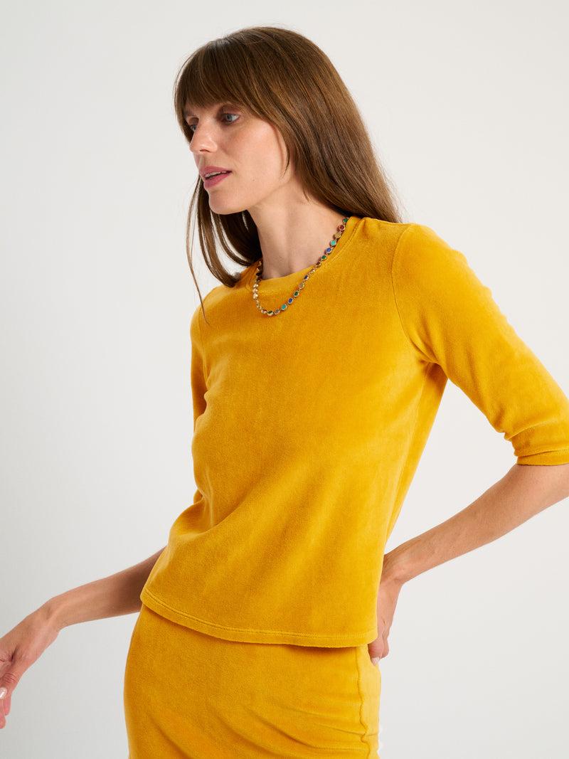 Suzie Kondi Corfu Top In Velour