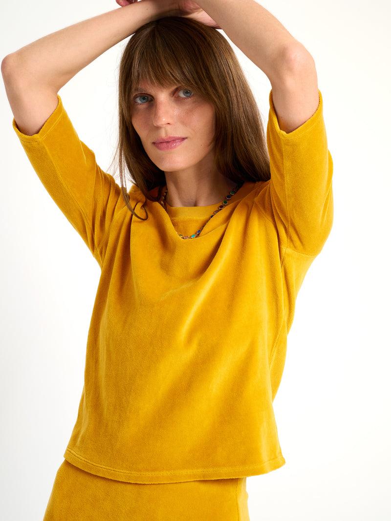 Suzie Kondi Corfu Top In Velour