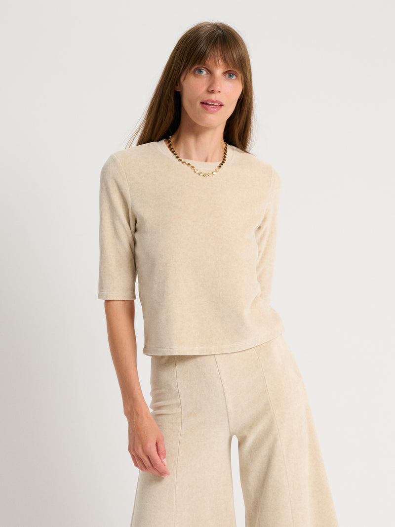 Suzie Kondi Corfu Top In Velour