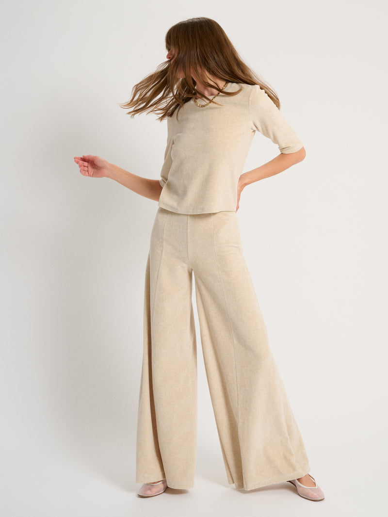 Suzie Kondi Corfu Top In Velour