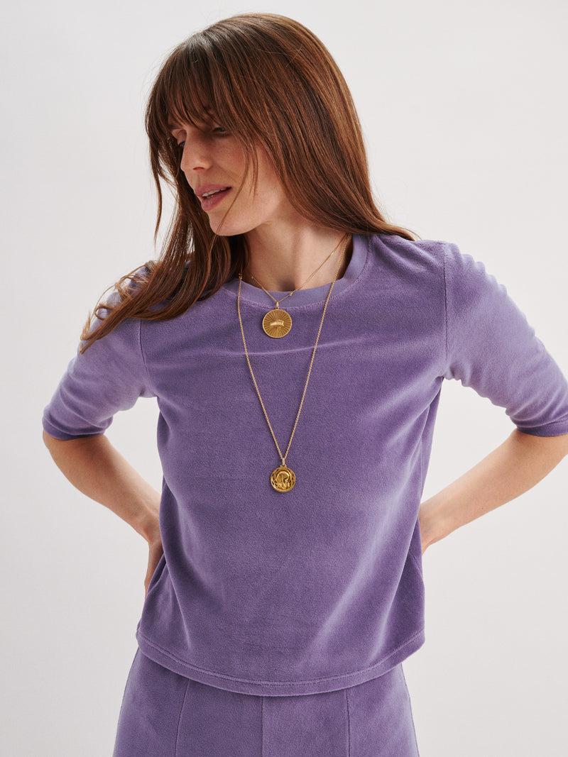 Suzie Kondi Corfu Top In Velour
