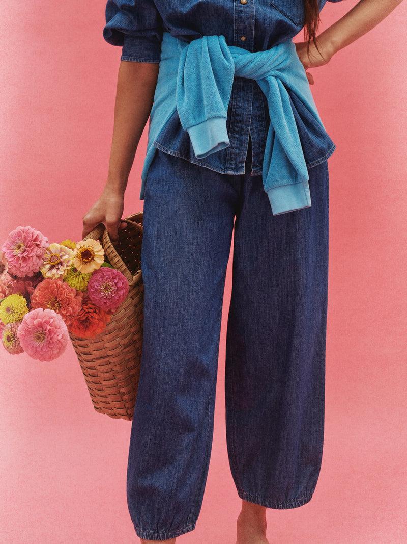 Suzie Kondi Delos Pants In Denim