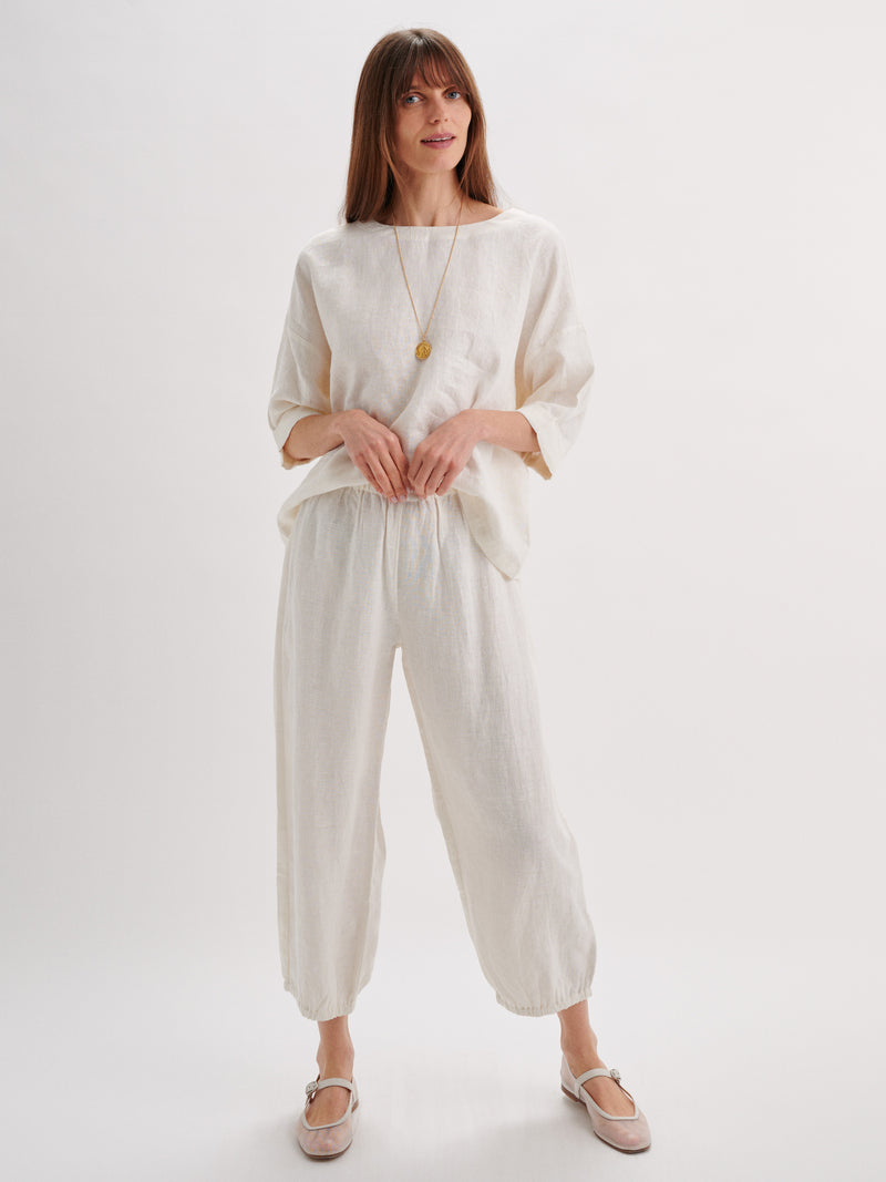 Suzie Kondi Delos Pants In Linen