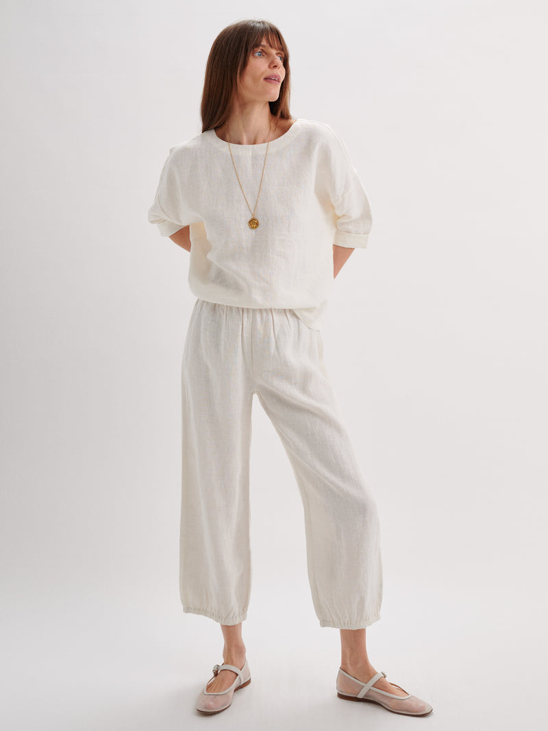 Suzie Kondi Delos Pants In Linen