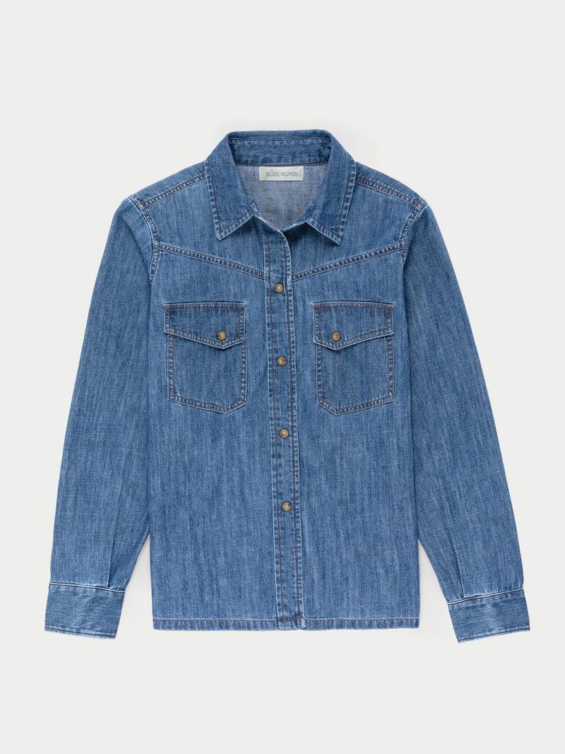 suzie kondi Dona Shirt in Denim