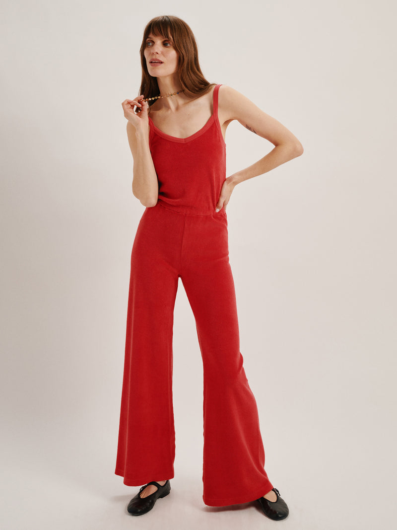 Suzie Kondi Elma Jumpsuit In Terry