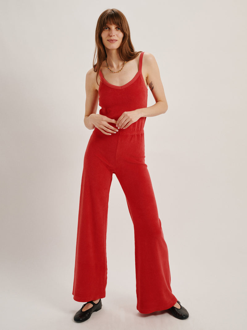 Suzie Kondi Elma Jumpsuit In Terry