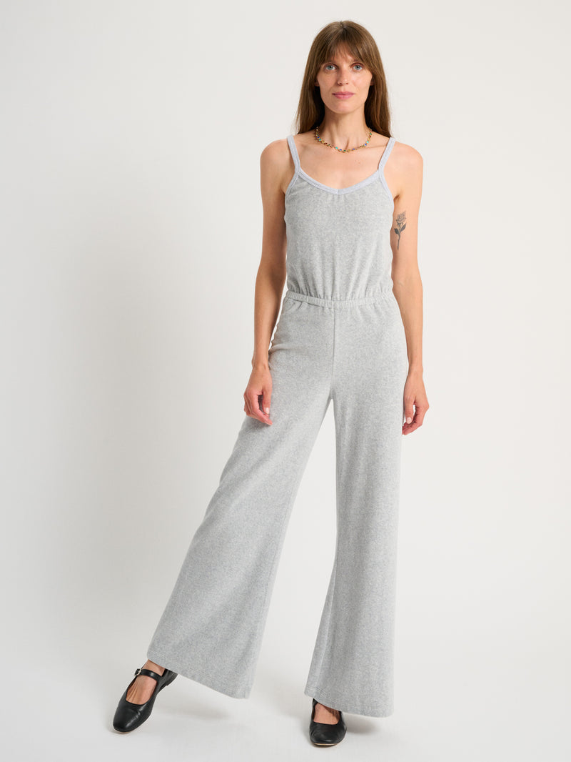 Suzie Kondi Elma Jumpsuit In Velour