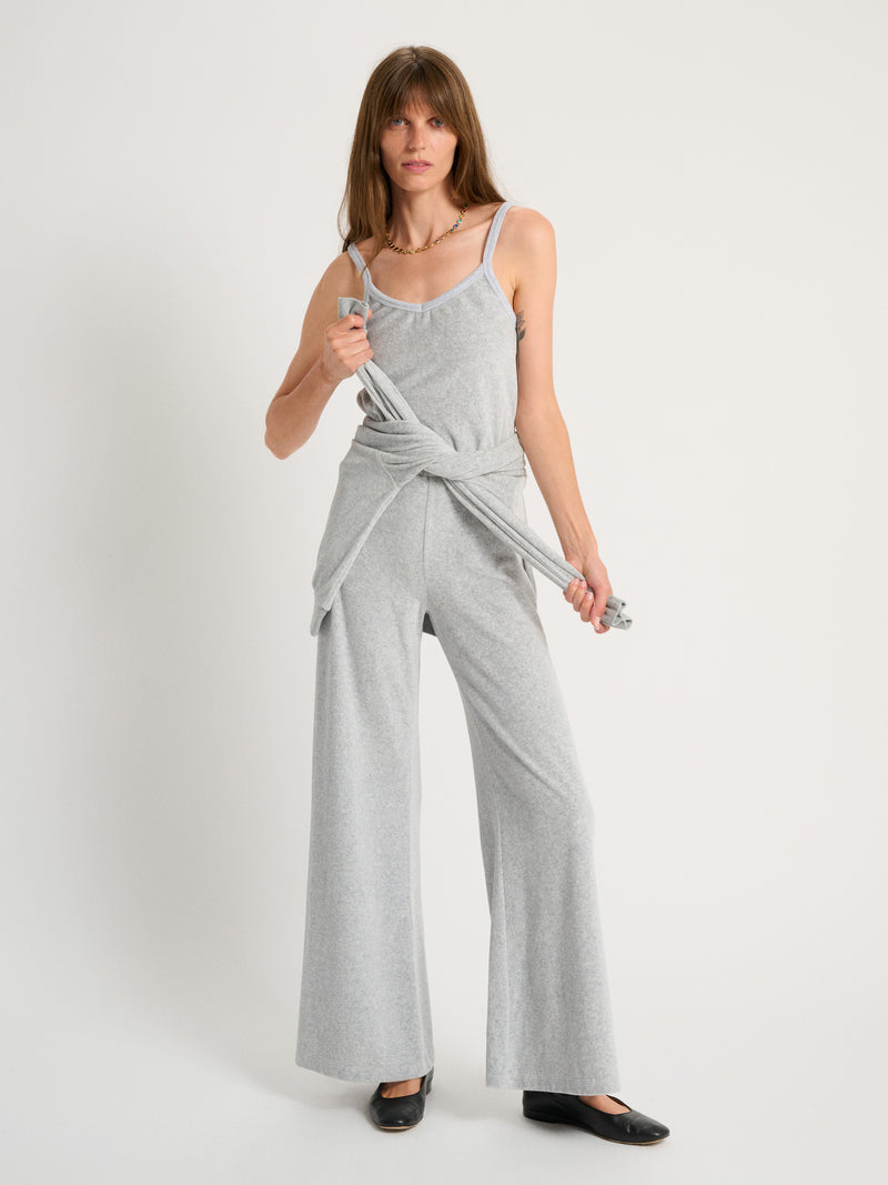 Suzie Kondi Elma Jumpsuit In Velour