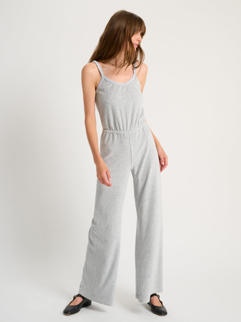 Suzie Kondi Elma Jumpsuit In Velour