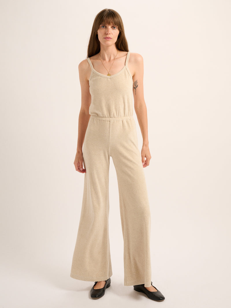 Suzie Kondi Elma Jumpsuit In Velour