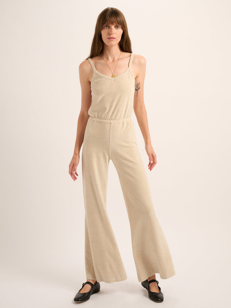Suzie Kondi Elma Jumpsuit In Velour