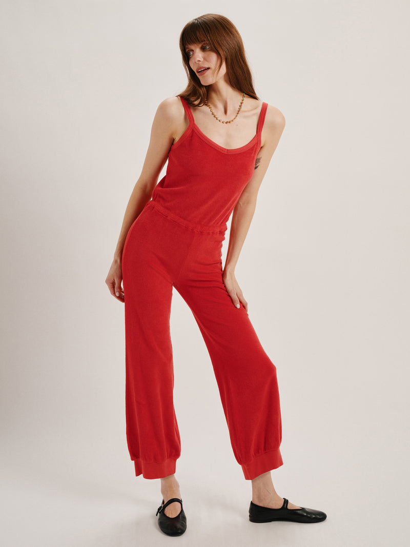 Suzie Kondi Giorgi Jumpsuit In Terry