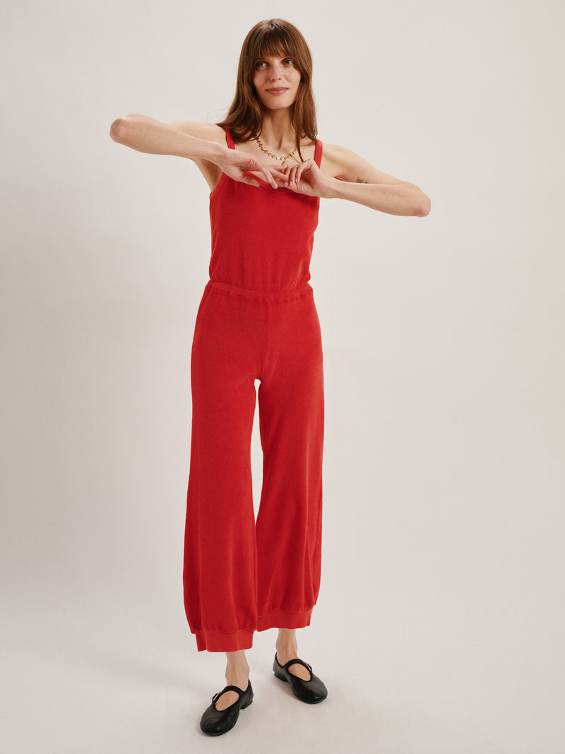 Suzie Kondi Giorgi Jumpsuit In Terry