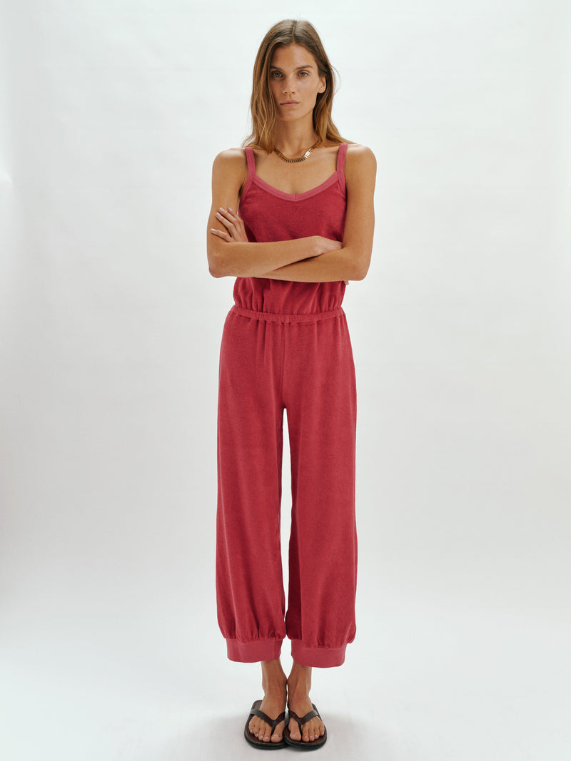 Suzie Kondi Giorgi Jumpsuit In Terry