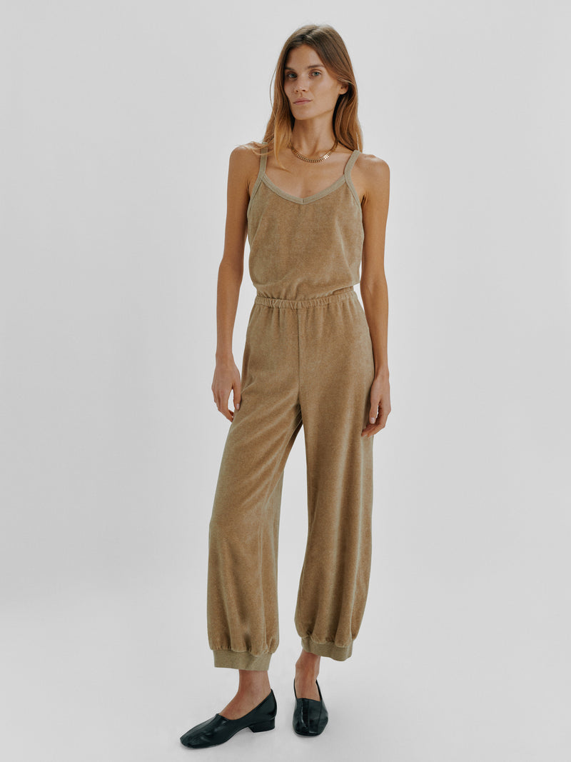 Suzie Kondi Giorgi Jumpsuit In Velour