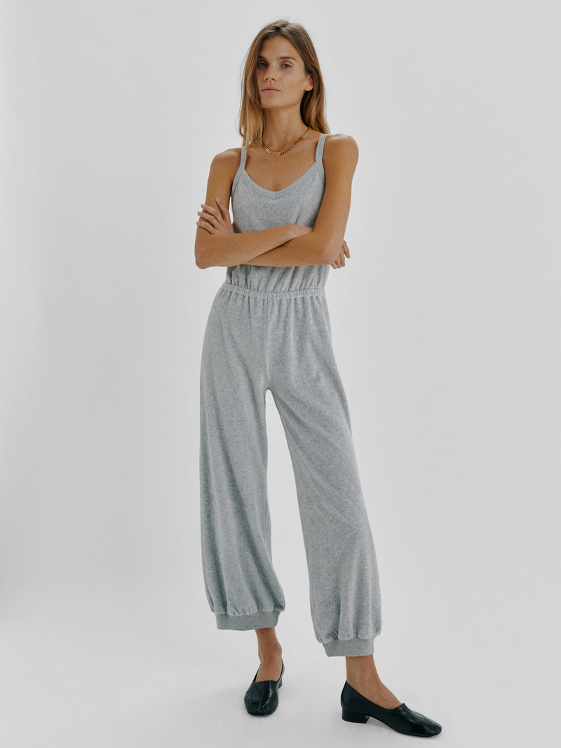 Suzie Kondi Giorgi Jumpsuit In Velour