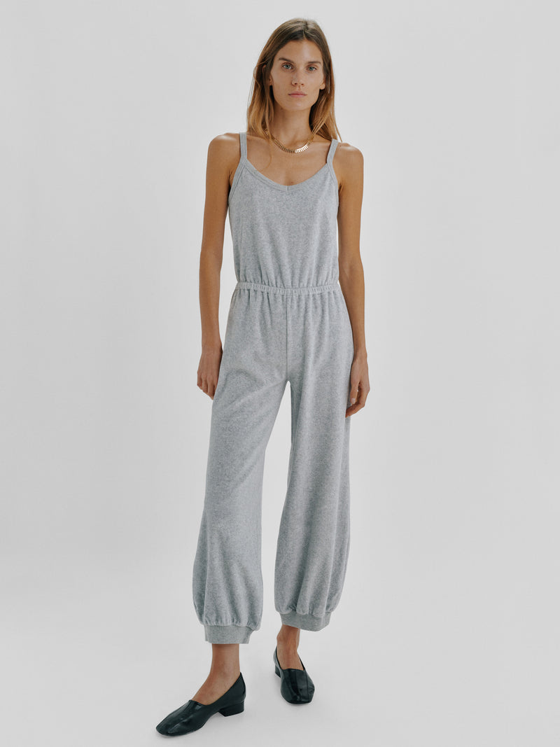Suzie Kondi Giorgi Jumpsuit In Velour