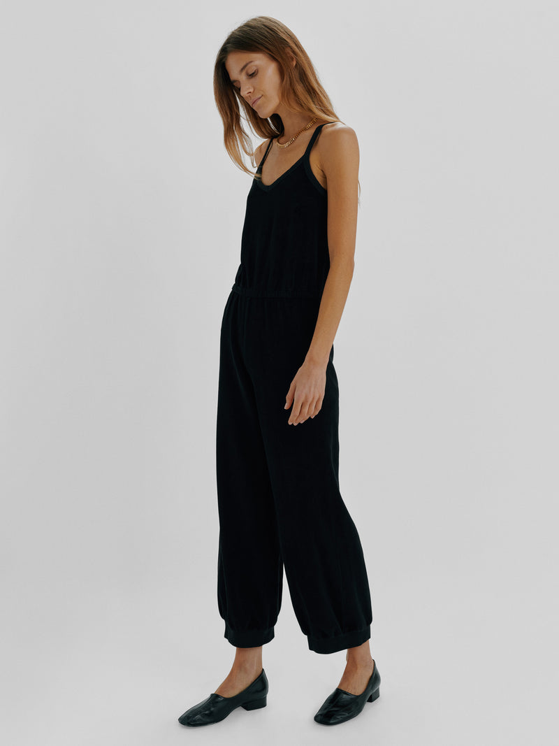 Suzie Kondi Giorgi Jumpsuit In Velour