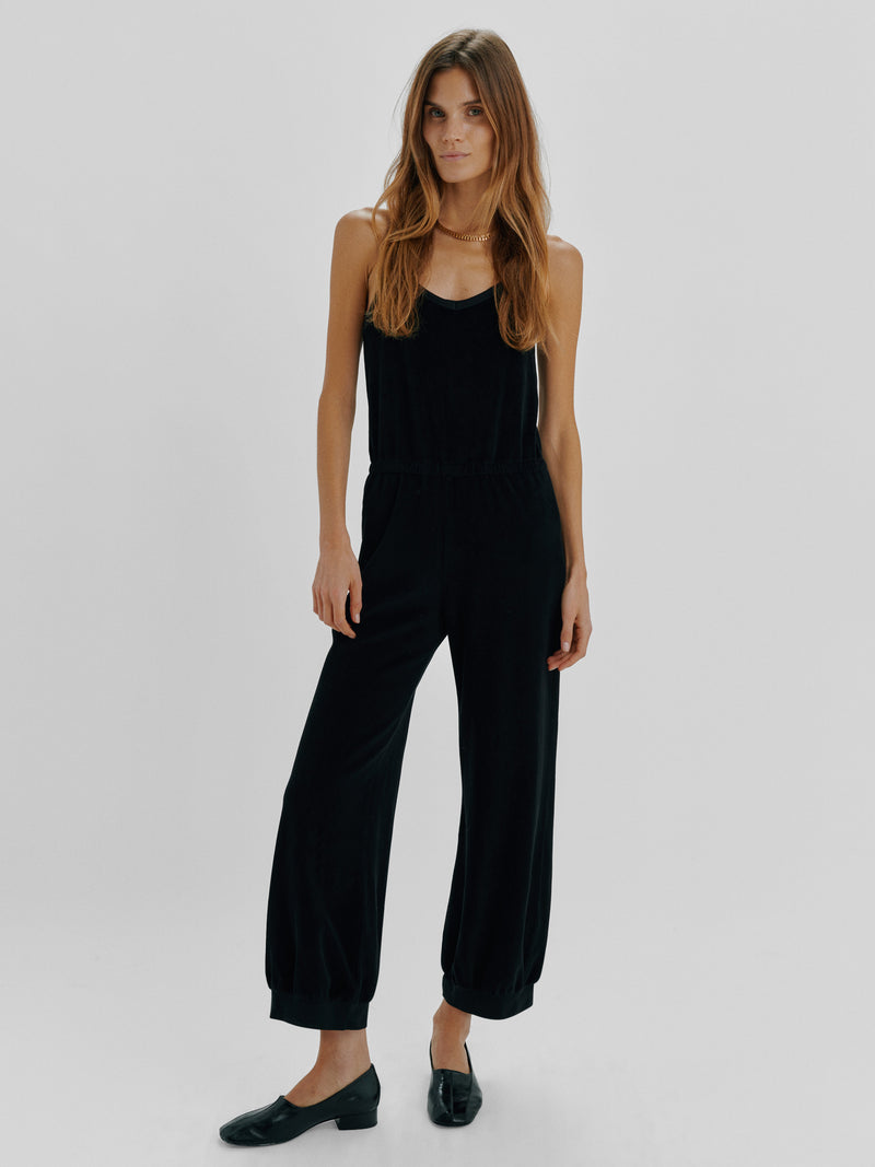 Suzie Kondi Giorgi Jumpsuit In Velour