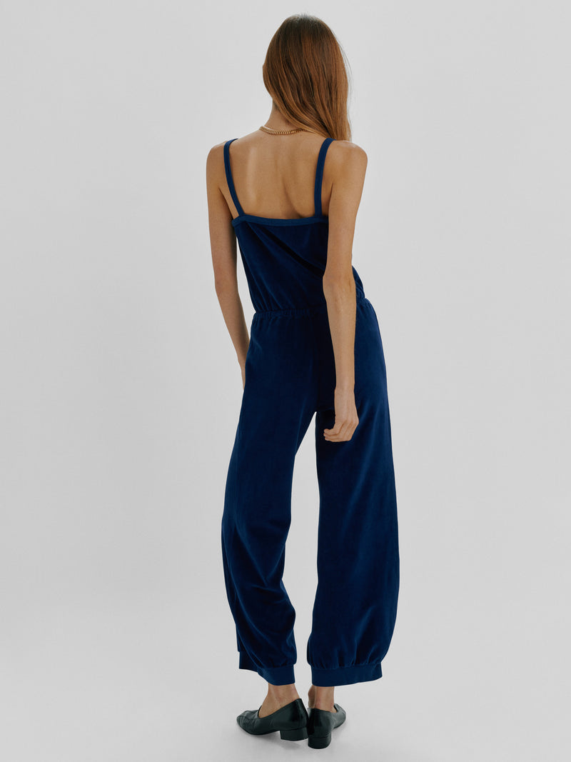 Suzie Kondi Giorgi Jumpsuit In Velour