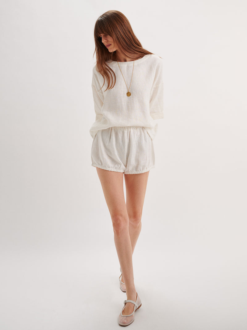 Suzie Kondi Hera Bloomers In Linen