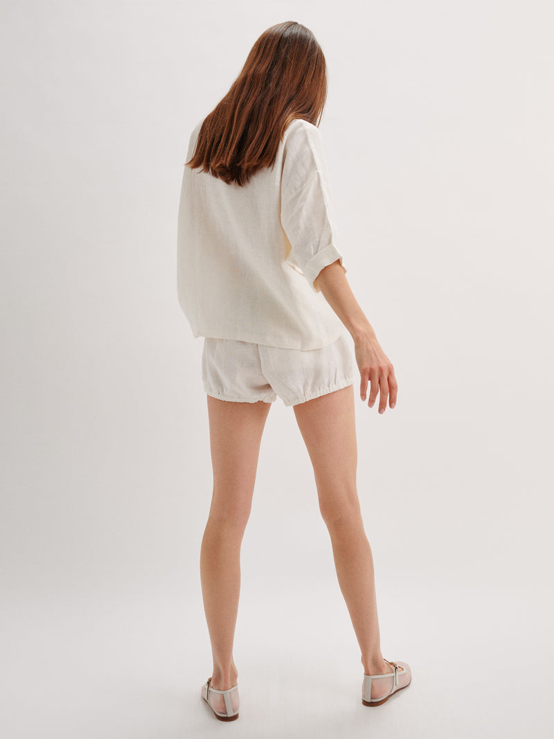 Suzie Kondi Hera Bloomers In Linen