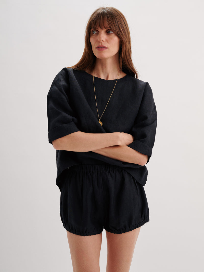 Suzie Kondi Hera Bloomers In Linen