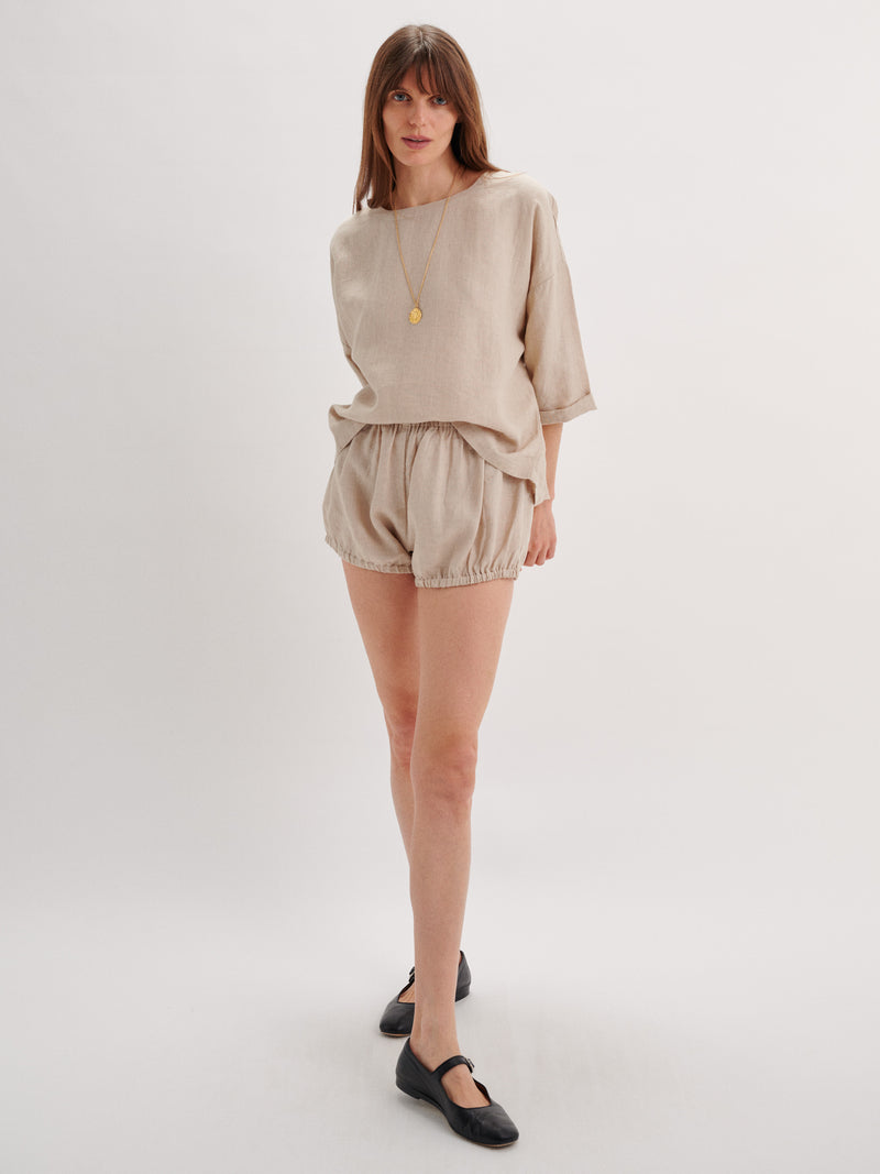 Suzie Kondi Hera Bloomers In Linen