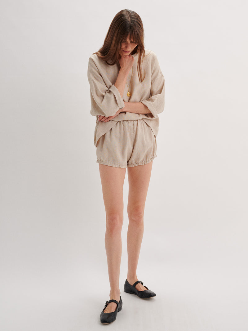 Suzie Kondi Hera Bloomers In Linen