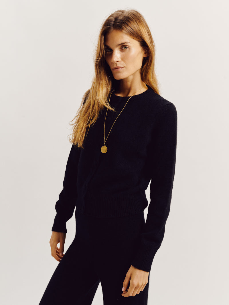 Suzie Kondi Kadria Cardigan In Cashmere