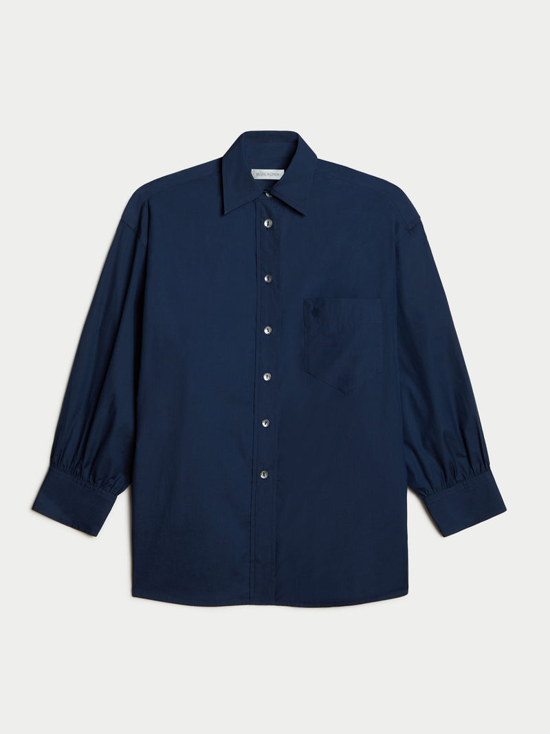 suzie kondi Kappa Shirt in Cotton Poplin