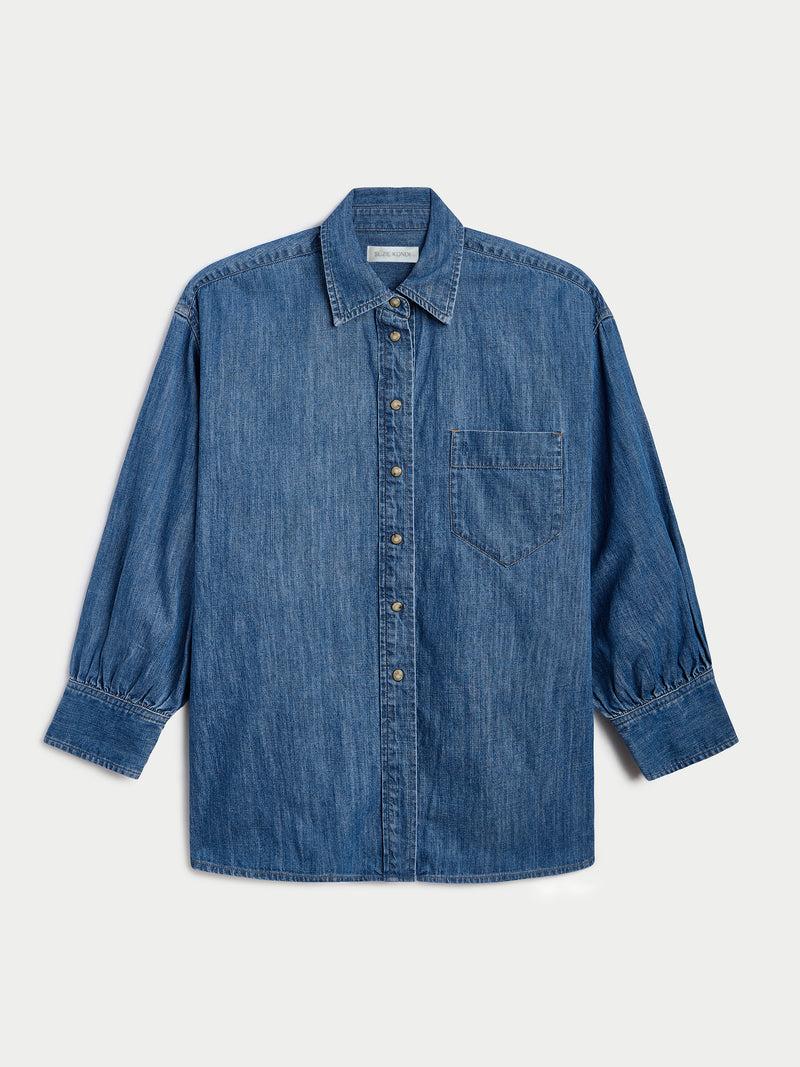 suzie kondi Kappa Shirt in Denim