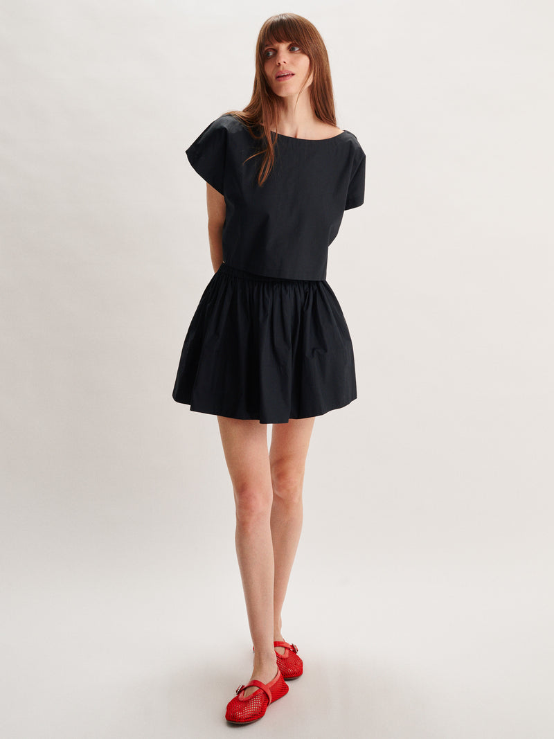 Suzie Kondi Kori Top In Cotton Poplin